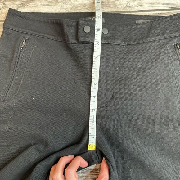 Ann Taylor LOFT Petites Women's Black Skinny Fit Heavy Jeggings 6P 6 Zip Pockets - Picture 13 of 14